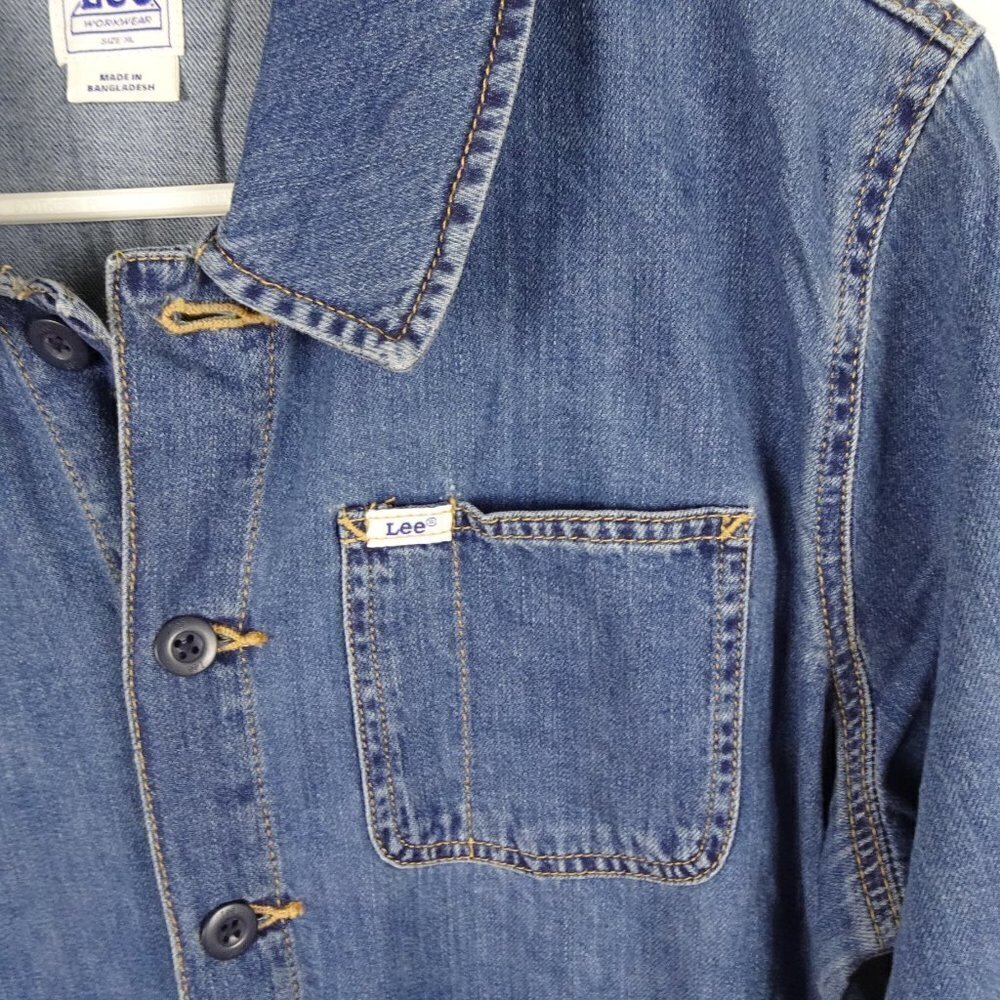 Lee Workwear Union Alls Jumpsuit Women's Size XL Coveralls Blue Denim NEW - Picture 5 of 10